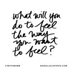 How do I want to feel today? | The Red Fairy Project