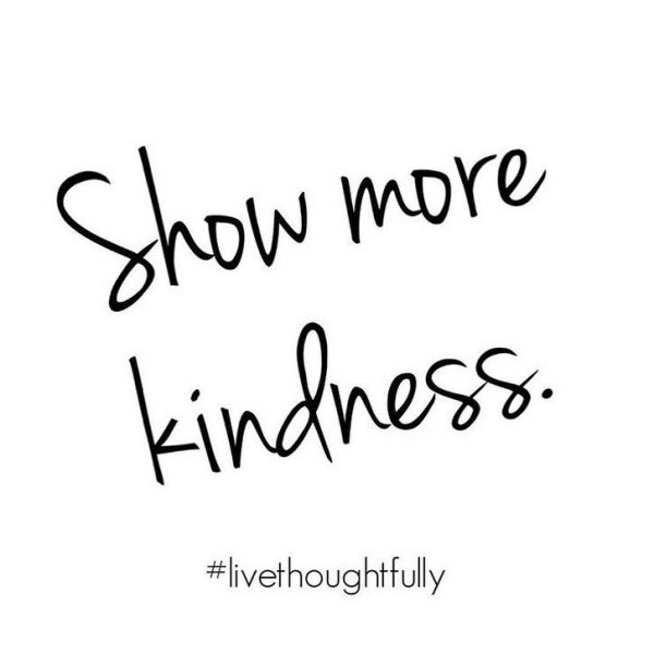 Show more kindness | The Red Fairy Project