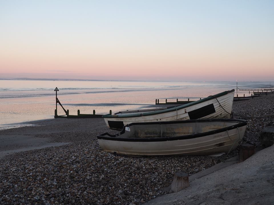 East Wittering, England, travel, europe, wanderlust, summer, vacation, sunrise, beach, boats