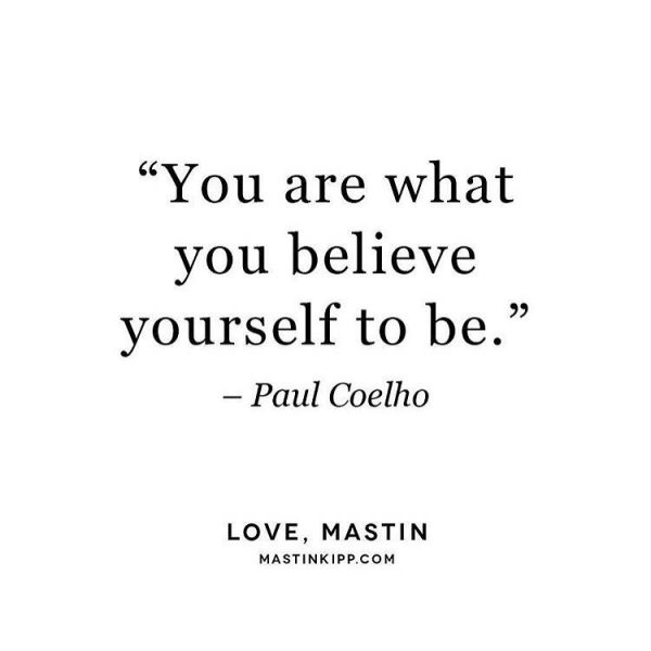 You are what you believe yourself to be | The Red Fairy Project