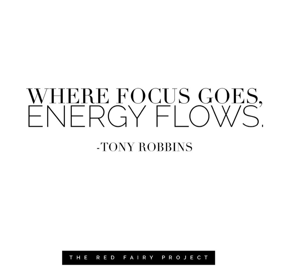 where your focus goes, energy flows, daily inspiration, daily quote, quote of the day, qotd, coaching, coach, happiness coach, energy, focus, positivity, healthy life, happy life, inspiring quote, wisdom, wellness coach,