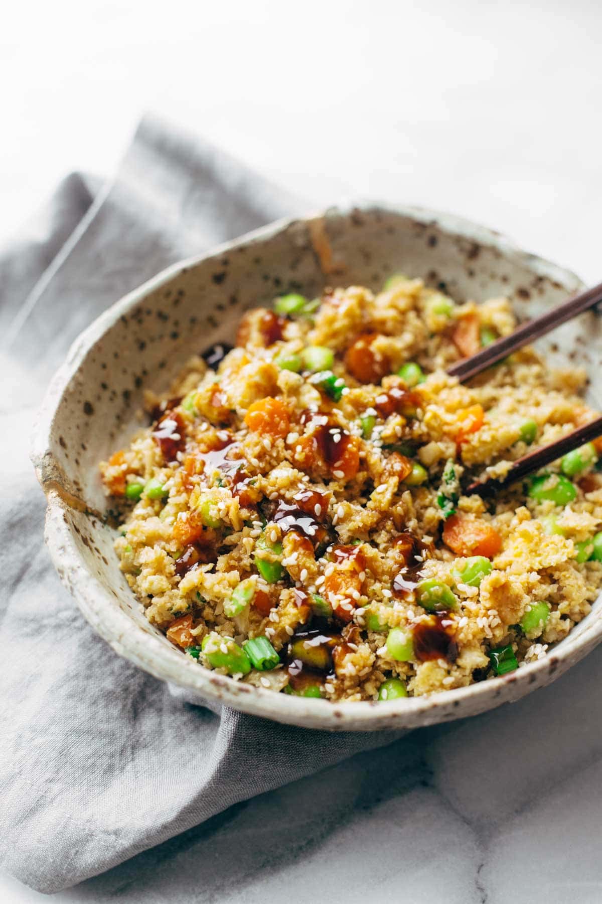 My 3 fave cauliflower rice recipes | The Red Fairy Project