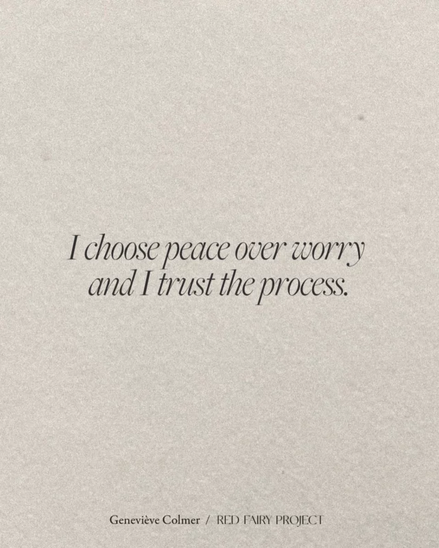 This morning’s mantra 🪬 Does it resonate with you?