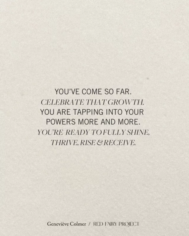 You are so much more powerful and full of light than you think ✨  Yes, life has thrown some challenges your way but that is part of the journey of growth.  It’s during the difficult moments that we learn and rise to that next version of ourselves.  Now is your time to shine and to inspire others to do the same.  There is a (slow) collective awakening happening and you are part of it. 🪬  Don’t be afraid to challenge the status quo (in your life and in society).  Stop making yourself small to appease others; that won’t serve you anymore. ♥️  Sending so much love your way. Namaste
Geneviève